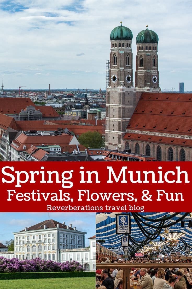 Warm temperatures and a return to the Biergarten: Munich in spring is simply lovely! Here's what you can expect with a visit to Munich in spring! #munich #bavaria #germany