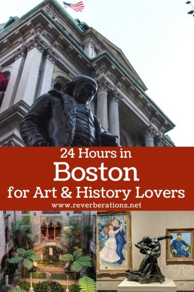 Much awaits lovers of art and history for a whirlwind 24 hours in Boston. See world-class museums and important historical sites plus the freshest seafood! #boston #usa