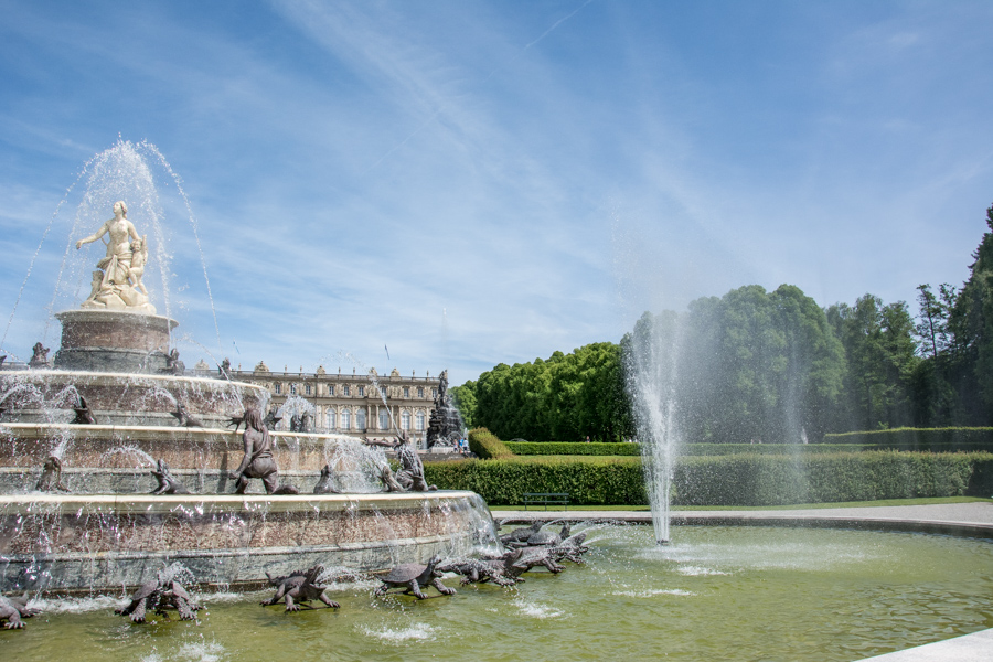 Although never completed, the Herrenchiemsee Palace in the middle of the Chiemsee is a great day trip.