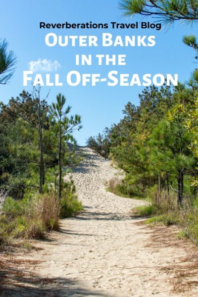 A beach getaway to the Outer Banks in the fall off-season will surprise you with just how lovely the weather is and how much there is to do and eat! #outerbanks #obx #northcarolina #usa