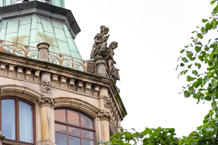 Hamburg is rich in architectural details.