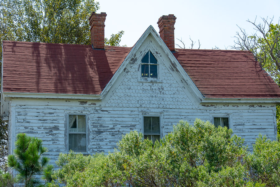 An abandoned house in Ewell.