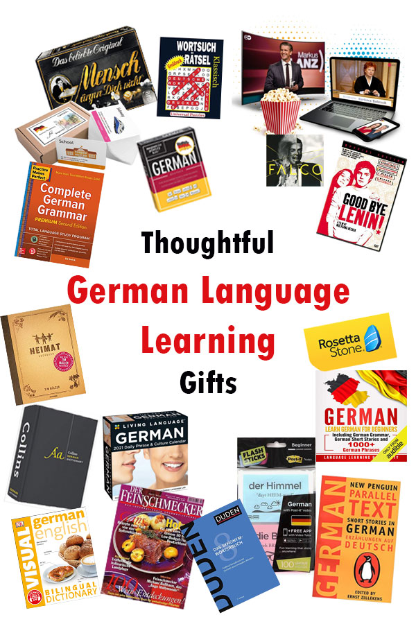 With more than a dozen German language learning gift ideas, show your support with a thoughtful gift to someone special, no matter their skill level!