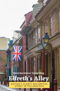 Philadelphia's Historic Elfreth's Alley is considered to be the oldest residential street in the United States. Find out why this charming alley is worth a stroll! #philadelphia #pennsylvania #visitphilly #visitpa