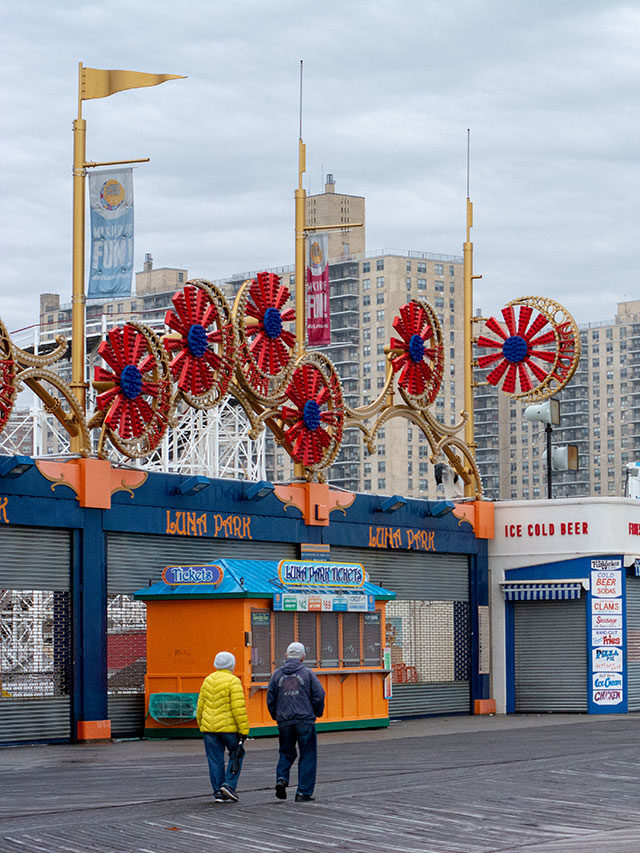 Coney Island in Winter