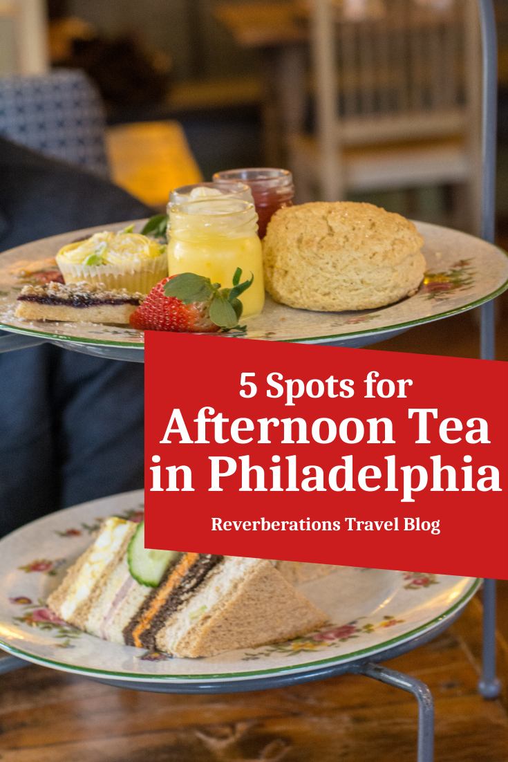 Enjoy a good cup of tea and some delicious food at any of these great spots for afternoon tea in Philadelphia and across the nearby region. #afternoontea #philadelphia #philly #pennsylvania #visitpa #visitphilly