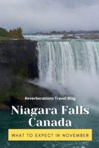 Travel to Niagara Falls Canada to see and experience all three of the impressive and powerful waterfalls that make up this natural wonder.