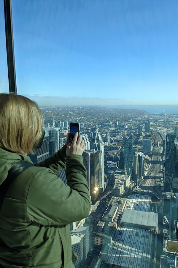 Visitors to Toronto can't miss the CN Tower.