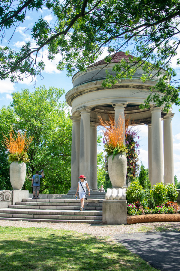 The FDR Gazebo celebrates the Philadelphia Flower Show 2022.