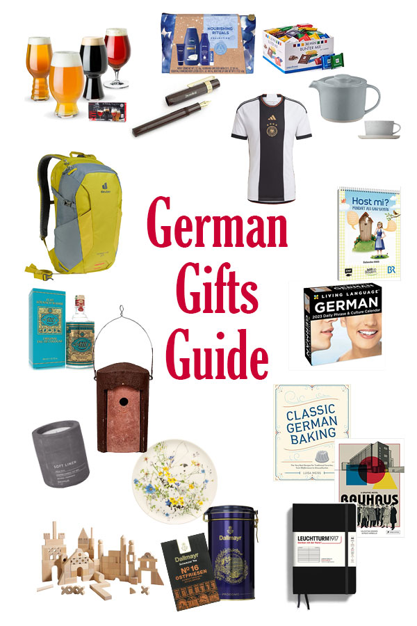 Looking for the perfect gift from lovers of German culture? This German gift guide has something for everyone, from housewares to clothes.