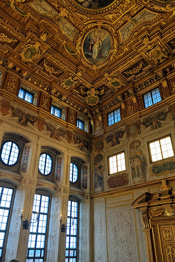 The Golden Hall in Augsburg's Town Hall is a remarkable feat of art and architecture.