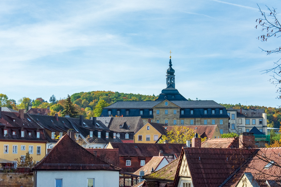 A view of the historic Bamberg skyline.