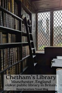 Chetham's Library in Manchester, UK, is the oldest free public reference library in the English-speaking world. Fascinating tours highlight the library's remarkable history.