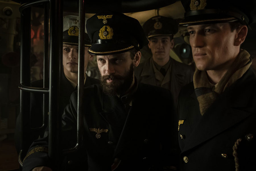 Learn German with the streaming television series Das Boot starring German actor Franz Dinda!