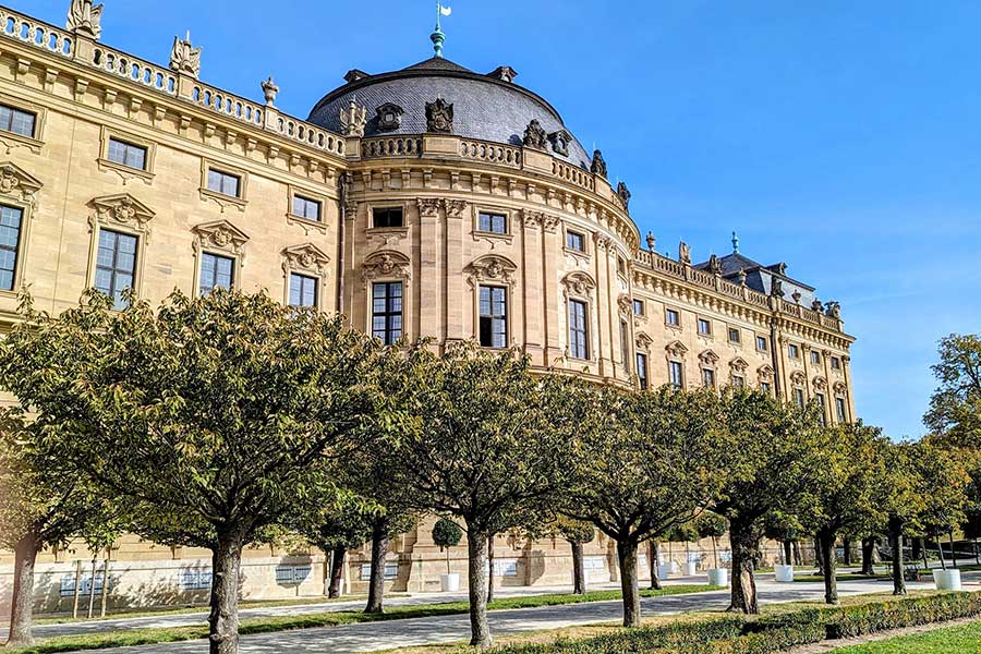 The Würzburg Residenz is a must see during a Würzburg day trip.