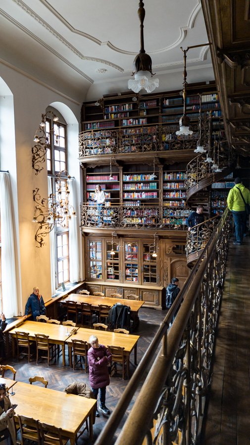 The Munich Law Library, or Juristische Bibliothek, is a photogenic spot accessible only via tours from the city.